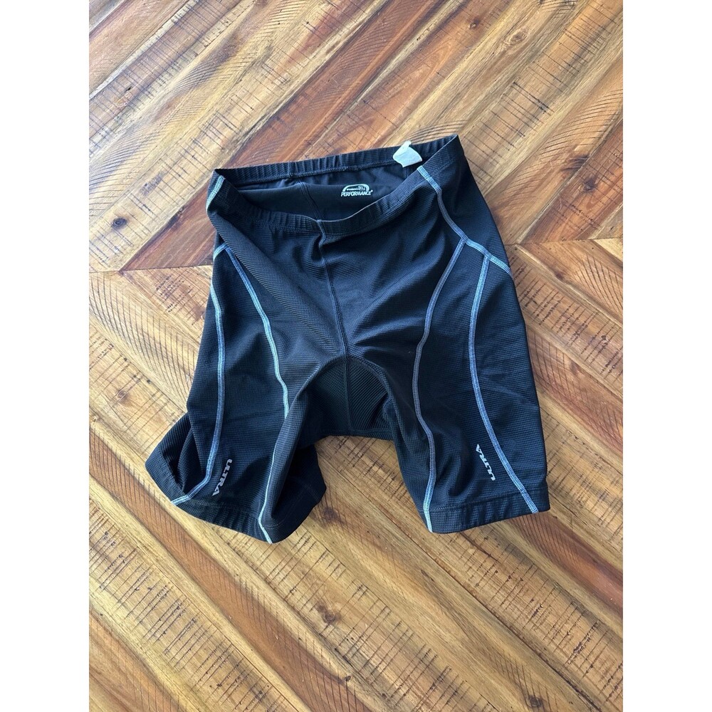 Performance Ultra Women Cycling Shorts XL Padded Pink Chamois Bike Shorts Black
